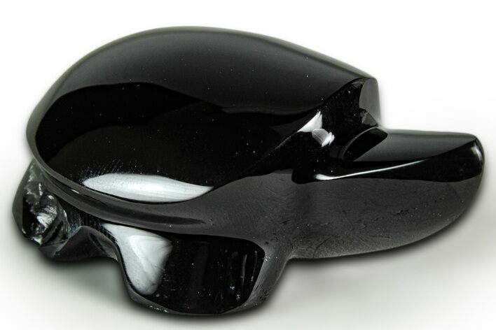 Bargain, Polished Sheen Obsidian Turtle - California #331598